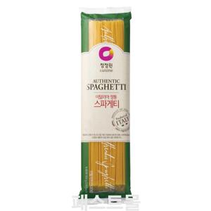 청정원 이탈리아 정통 스파게티면 500g
