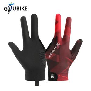GOBYGO 1Pcs 경량 당구 장갑 높은 탄성 투과성 실리콘 미끄럼 방지 스누커 긴 손가락 스포츠 장갑 남여 공용