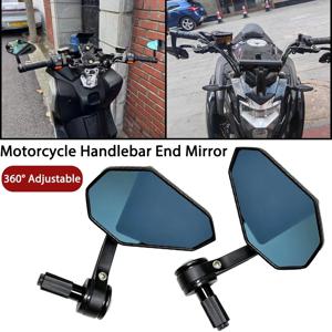 오토바이 핸들바 엔드 백미러 사이드 미러 360 °   야마하 MT-07 MT-09 BMW 혼다 CB650R 두카티 가와사키용 조절 가능