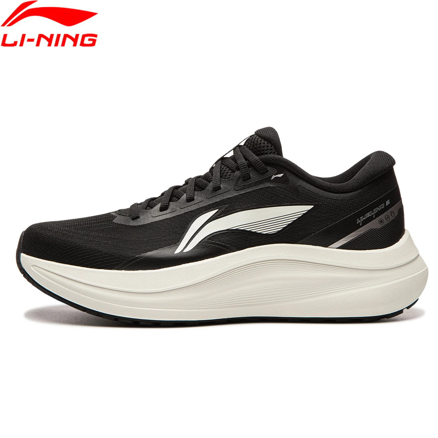 Li-Ning 남성용 YUEYING 6 와이드 토 박스가 있는 최적화된 쿠션 런닝화 TEMPO BOUNSE 안정적인 지지력 LiNing 스니커즈 ARHW017