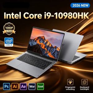 15.6인치 초경량 휴대용 노트북 강력한 코어 i9-10980HK 16GB 대용량 메모리 1TB SSD 윈도우11 프로 게이밍/학습용 노트북