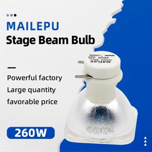 고휘도 Lampada 9R 260W 램프 이동 헤드 라이트 빔 라이트 무대 램프 백금 금속 할로겐 전구 260w 9R 스팟 램프 MSD