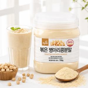토종마을 HACCP인증 볶은 병아리콩분말 700g /건강분말/건강가루/미숫가루/곡물가루/곡물분말/선식/식사대용/병아리콩분말/병아리콩가루