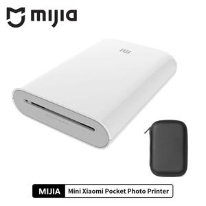 MIJIA AR 프린터 300dpi 휴대용 포토 미니 포켓(DIY 사진 프린터, 케이스 또는 인화지 포함), Mihome 앱과 호환 가능