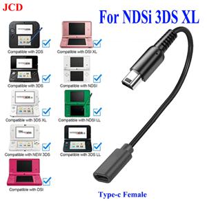 NDSI 3DS 2DS XL/LL 뉴 3DSXL/3DSLL 2dsxl 2dsll 전원 케이블 USB C 충전기 케이블 코드 와이어 타입 C