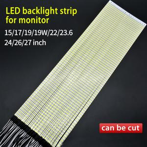 10PCS 320-620mm Led 백라이트 스트립 15-27인치 CCFL Lcd 스크린 패널 모니터 업데이트용 밝기 조절 가능 백라이트 스트립