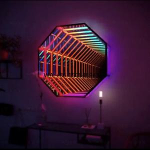 3D 무한 거울 맞춤형 LED 사인 네온 조명 사인 무한 LED 거울 무한 거울 네온