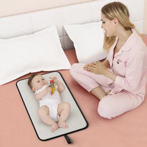 36*62cm 아기 기저귀 교환 패드, 케어 교환 아기 마사지 및 터치 패드, 기저귀 격리 침대 패드