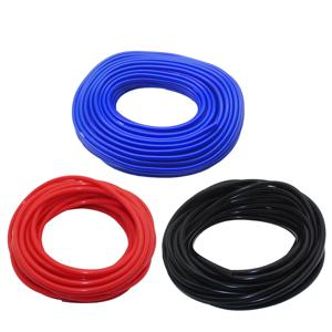 유니버설 플렉시블 블랙 레드 블루 실리콘 진공 튜브 ID 3-12mm 난연성 고온 자동차 오토바이 엔진 에어 호스