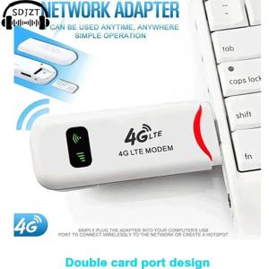 4G 모바일 광대역 LTE 무선 WiFi 어댑터 무선 USB 동글 150Mbps 모뎀 스틱 4G Sim 카드 무선 라우터 홈 오피스