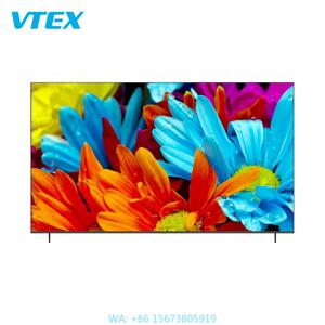 스마트 TV 55 65 75 85인치 와이드 스크린 스마트TV 평면 UHD TV 프레임리스 안드로이드 LCD TV 4K LED 슬림 TV