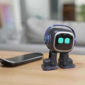 AI EMO 스마트 컴패니언 로봇 장난감, 음성 인식 기능으로 감정적 소통이 가능한 어린이와 성인을 위한 전자 애완동물