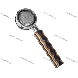 새로운 디자인 DIY 예술적인 분리형 원목 핸들 51mm 54mm 58mm M10 나사 핸들 에스프레소 머신 커피 포터필터 핸들