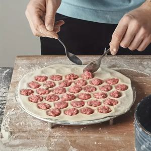 알루미늄 만두 성형 도구 |   37구 라비올리 프레스 (수제 파스타 및 고기 필링용) |   다용도 페이스트리 몰드 주방 도구