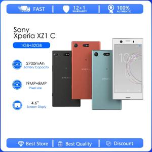 소니 엑스페리아 XZ1 컴팩트 G8441 리퍼브 오리지널 잠금 해제 에릭슨 엑스페리아 20MP 5.2 인치 휴대폰, 3G 와이파이 안드로이드 폰