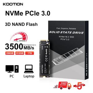 Kootion 노트북 데스크탑용 내부 솔리드 스테이트 드라이브 디스크, X15 M.2 SSD NVMe, 2TB, 1TB, 512GB, 256GB SSD, M2 2280 PCIe 3.0