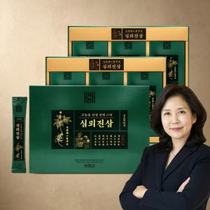 헤밀레 김소형원장 고농축 150년근 산삼 배양근 진액스틱 심뫼진삼 30포 2박스