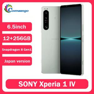오리지널 소니 엑스페리아 1 IV 일본 버전 NFC 12+256GB 5G 6.5인치 스냅드래곤 8 Gen 1 옥타코어 트리플 12MP 스마트폰