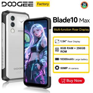 두지 블레이드 10 맥스 스마트폰 4G 6.56인치 90Hz 디스플레이 유니소크 T606 옥타코어 20GB(8+12)+256GB 50MP 10300mAh 안드로이드 14