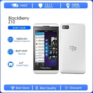 블랙베리 Z10 코어 GPS WiFi 8MP 4.2인치 2GB RAM 16GB ROM 언락폰 무료 배송