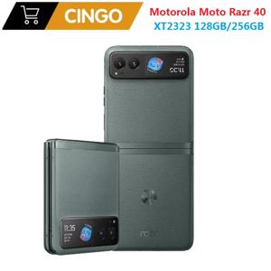 오리지널 모토로라 모토 레이저 40 레이저40 5G XT2323 6.9인치 지문인식 스마트폰 폴더블 LTPO AMOLED 8GB+128GB/256GB 휴대폰