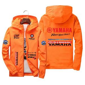 야마하 로고가 있는 남성용 얇은 윈드브레이커 재킷, 스포츠, 레저, 아웃도어 및 낚시에 적합, 방풍, 자외선 차단, 캐주얼