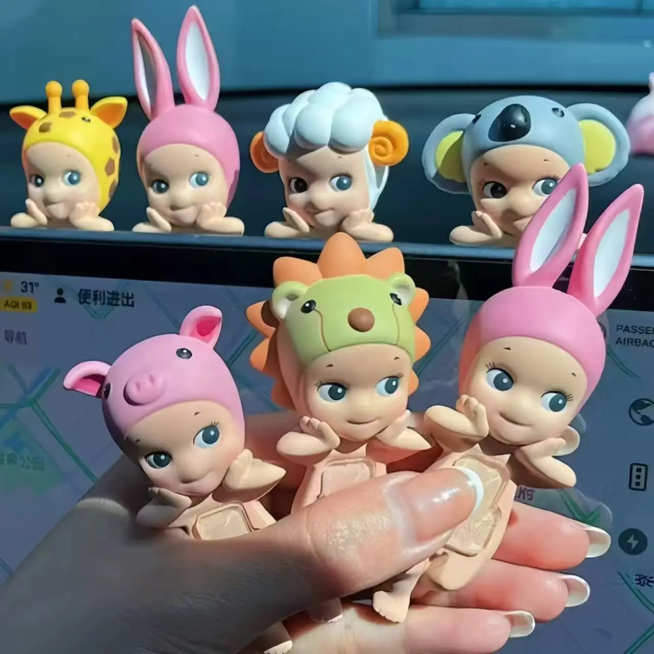 2026 핫 프루트 애니멀 블라인드 박스 미니 피규어 파티 시리즈 블라인드 박스 트렌디 플레이 장식 크리에이티브 키즈 생일 크리스마스 선물