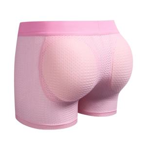 섹시한 남성 속옷 복서 반바지는 패딩 속옷을 밀어 남자 복서 엉덩이 엉덩이 패딩 탄성 트렁크 향상 또는 수영복으로