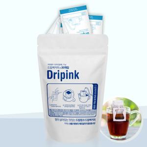 드라이핑크 하노이 트림 커피 10g X 20봉 지퍼백 포장 산미 없는 티백 구수한 보리차 맛 드립백 커피