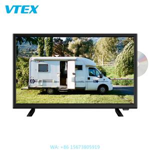 24인치 스마트 TV LED 12V DC 태양광 TV LCD HD 스크린 패널 안드로이드 DVD 텔레비전