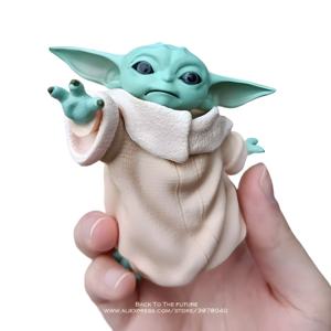 Hasbro 스타워즈 영화 마스터 베이비요다 다스 액션 만달로리안 애니메이션 피규어 컬렉션 미니 장난감 모델 선물