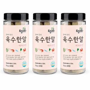 마마코인 멸치 육수 한알 90개 (30개x3팩) HACCP 인증 고체 조미료 캠핑 국물 요리