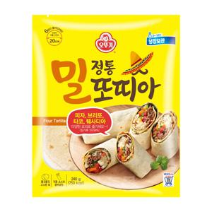 오뚜기 정통 밀또띠아(40g X 6장입) 240g
