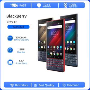 블랙베리 KEY2 LE 4G 13MP WiFi 4.5인치 4GB RAM 32GB ROM 3000mAh 언락폰 무료 배송
