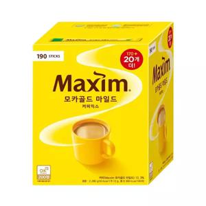 [믹스커피]동서 맥심 모카골드 커피믹스 190T