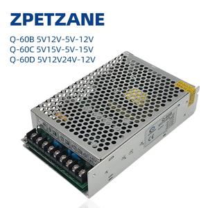 Q-60B 5V12V-5V-12V 쿼드 출력 산업용 스위칭 전원 공급 장치 드라이버 변압기 Q-60C AC DC 컨버터 Q-60D