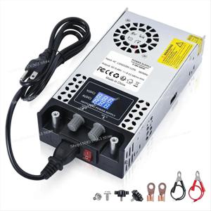 AC-DC 변환기 60V DC 전원 공급 장치 조정 가능 0-60V 0-10A SMPS 최대 600W 스위칭 전원 공급 장치 US 플러그
