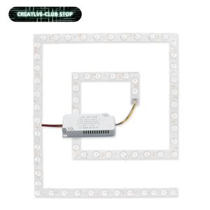 20W 40W LED 룸 패널 조명 모듈 보드 고전력 사각형 Led 램프 소스 심지 Remould 220V 천장 조명 통 백라이트