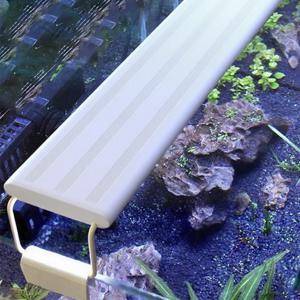 수족관 LED 조명 초슬림 어항 수초 재배등 방수 밝은 클립 램프 블루 LED 18-72cm 식물용 220v