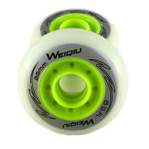 8 개/몫 인라인 스케이트 바퀴 85A 80 76 72mm 타이어 Rodas FSK Slalom HV High KSJ WFSC IGOR ILQ-11 스케이트 베어링 스페이서