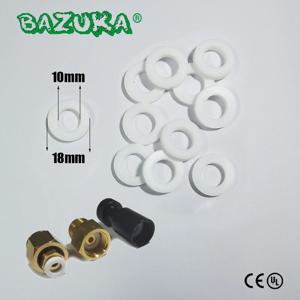 고압 PTFE 와셔 Sodastream TR21-4 W21.8 CGA320 G3/4 가스켓 에어 씰 씰링 Orings 실린더 어댑터