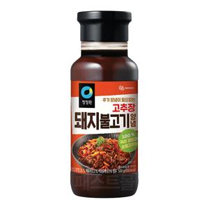 청정원 고추장 돼지불고기양념 500g