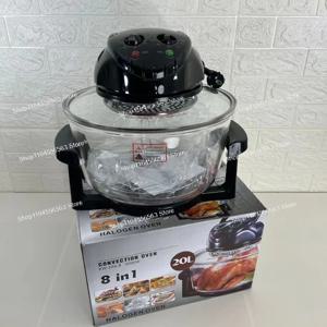 20L 다기능 대용량 가정용 라이트 웨이브 퍼니스 에어프라이어 유리 전기 프라이어 감자튀김 기계