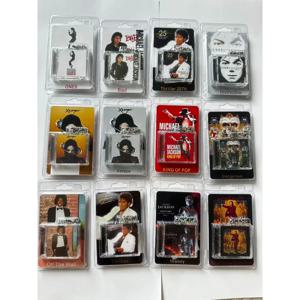 마이클 잭슨 굿즈 미니 CD 앨범 키체인 참, NFC 기능, 고급 포장 및 고화질 아크릴 소재