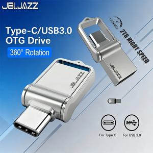 고속 USB 3.0 메탈 펜드라이브 512GB 타입-C 방수 플래시 드라이브 128GB 256GB 64GB 사무용 노트북 베스트셀러