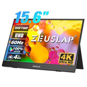 15.6인치 4K IPS 휴대용 LCD 게이밍 모니터 (폰, 스위치, PS4, PS5 호환)