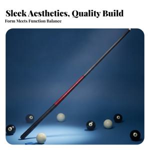 카본 파이버 당구 큐 13mm 팁 일체형 당구 큐 140cm