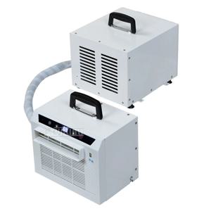 리모컨 분할 모바일 에어컨, 자동차 휴대용 소형 에어컨 기계, 텐트 클리마 게렛, 3000BTU