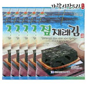 짚재래김 25g x 5봉 조미김 재래김 전장김 구운김 돌김 곱창김