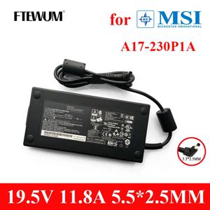 MSI A12-230P1A A17-230P1A A230A012L GS65 GS75 STEALTH-248 P65 용 기존 노트북 어댑터 19.5V 11.8A 5.5*2.5mm 230W 충전기